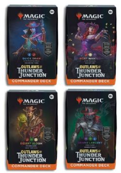 ASST CARTE MAGIC OF GATHERING - MTG OUTLAWS OF THUNDER JUNCTION COMMANDER